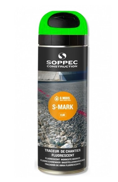 Značkovací sprej S-MARK - zelený - 500ml (141918)