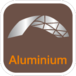 Aluminium - Ľahké a veľmi pevné.