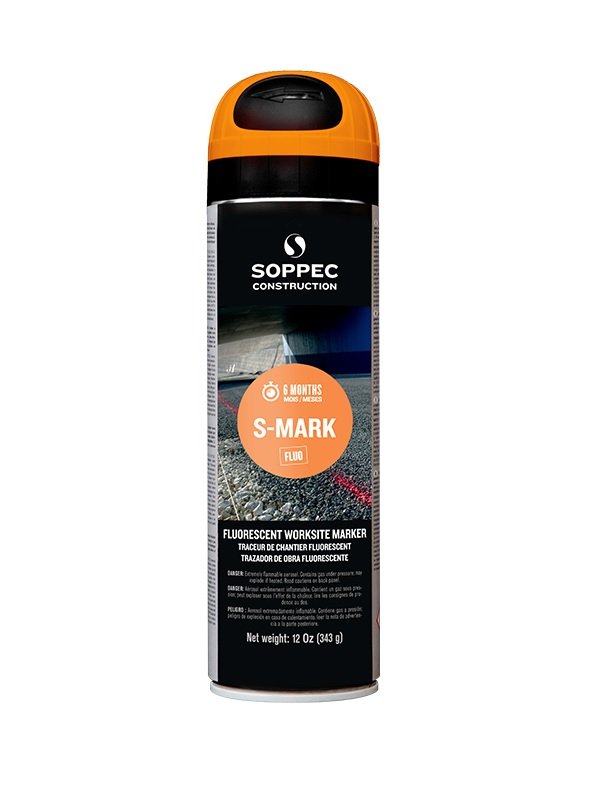 Značkovací sprej S-MARK - oranžový - 500ml (141916)