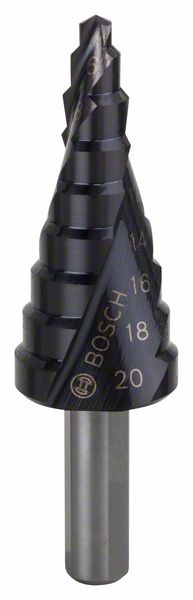 Stupnovité vrtáky HSS-AlTiN 4 - 20 mm, 8,0 mm, 70,5 mm
