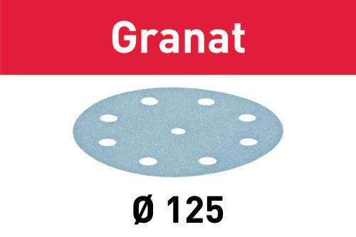 497148 Brúsny kotúc STF D125/8 P120 GR/10 Granat
