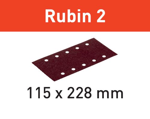 Brúsny pruh STF 115X228 P120 RU2/50 Rubin 2