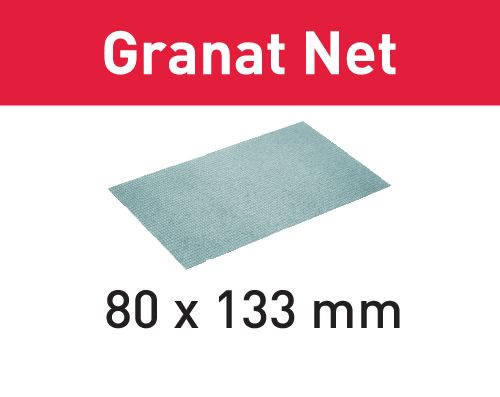 Sietové brúsne prostriedky STF 80x133 P100 GR NET/50 Granat Net