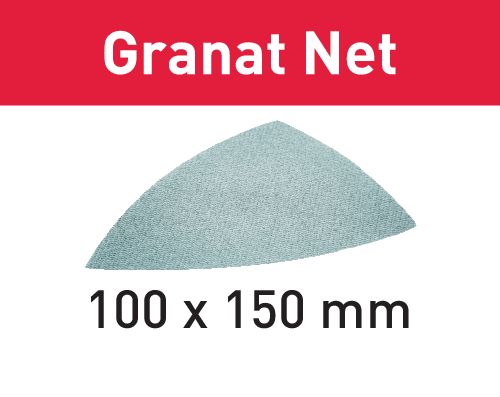 Sietové brúsne prostriedky STF DELTA P150 GR NET/50 Granat Net