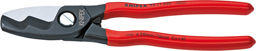 Nožnice káblové d20mm 70mm2 dvojbrit / 9511200 Knipex